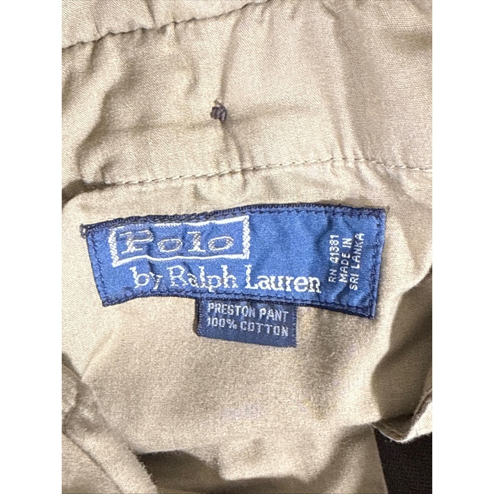 Polo Ralph Lauren‎ Preston Corduroy Pants Mens 38 Brown Cotton Casual - Picture 3 of 16